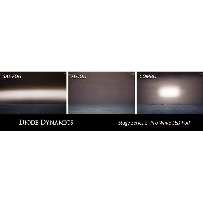  Diode Dynamics - Stage Series 2in Sport White Combo Flush RBL (single)